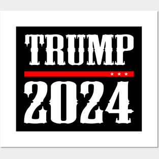 Donald Trump Until 2024 Posters and Art